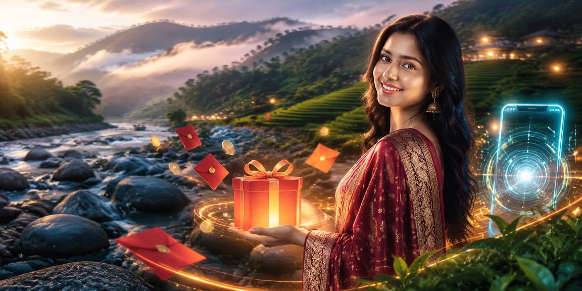 সিলেটের চা বাগানে superbaji - তে লগইন করছেন একজন সদস্য